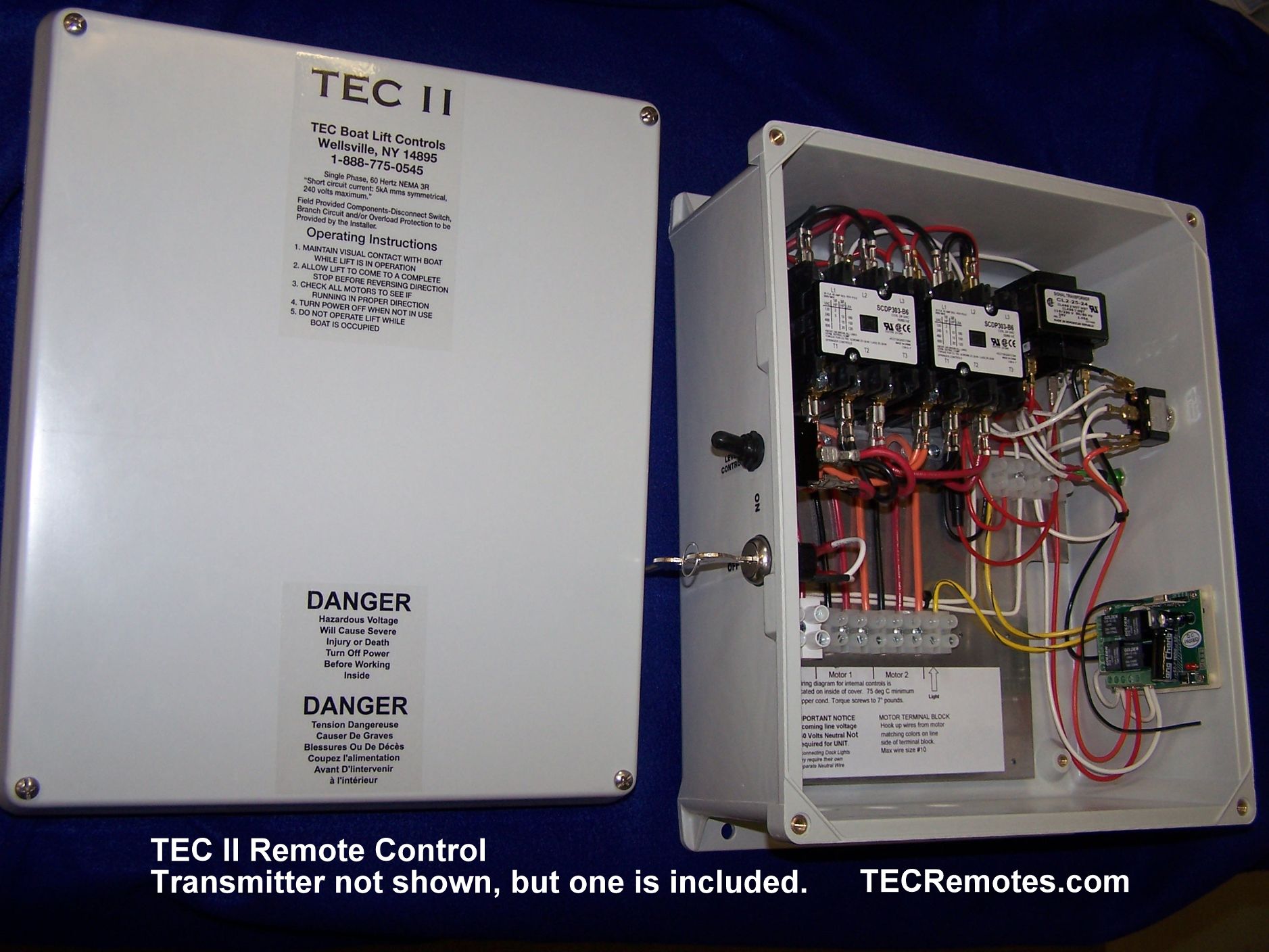TEC 2 Remote 30 volt solar wiring diagram 