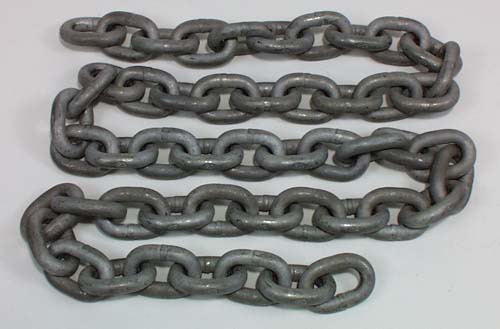 Chain: Overhead Lifting - Chain Size - 7/8 - Grade 100 - Capacity 42,700 -  Length 20 ft.